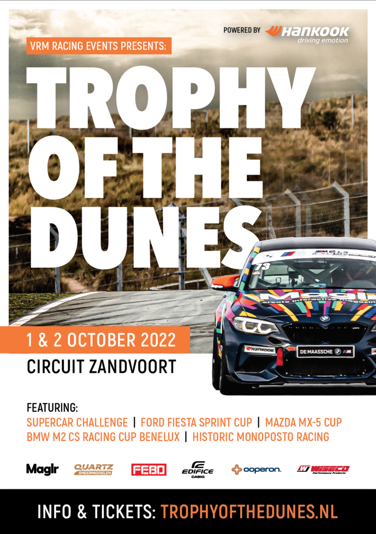 Trophy of the dunes bmw m2 cs racing cup benelux